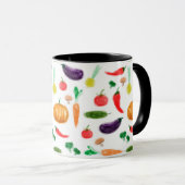 Gemüsesorten Tomatenzepfefferkarottenpilz c Tasse (VorderseiteRechts)