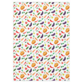 Gemüsesorten Tomatenzepfefferkarottenpilz c Tischdecke (Vorderseite)