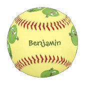 Gemüsesorten von Funny Brussels Cartoon Baseball (Vorderseite)