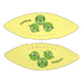 Gemüsesorten von Funny Brussels Cartoon Football (Paneele)