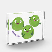 Gemüsesorten von Funny Brussels Cartoon Fotoblock (Links)