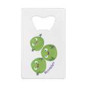 Gemüsesorten von Funny Brussels Cartoon Geldbeutel Flaschenöffner (Rückseite)