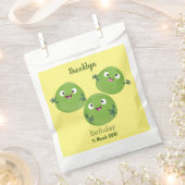 Gemüsesorten von Funny Brussels Cartoon Geschenktütchen (Ausgeschnitten)