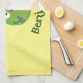 Gemüsesorten von Funny Brussels Cartoon Geschirrtuch (Viertel Falte)