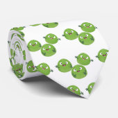 Gemüsesorten von Funny Brussels Cartoon Krawatte (Gerollt)