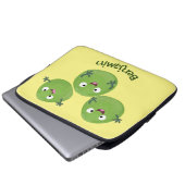 Gemüsesorten von Funny Brussels Cartoon Laptopschutzhülle (Vorne Knopf)