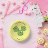 Gemüsesorten von Funny Brussels Cartoon Pappteller (Party)