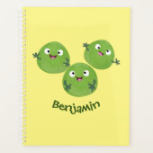 Gemüsesorten von Funny Brussels Cartoon Planer (Vorderseite)