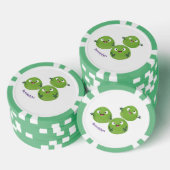 Gemüsesorten von Funny Brussels Cartoon Pokerchips (Stapel)