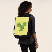 Gemüsesorten von Funny Brussels Cartoon Rucksack (Ausgewaschen)