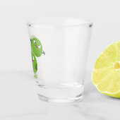 Gemüsesorten von Funny Brussels Cartoon Schnapsglas (Rechts)