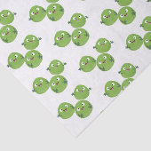 Gemüsesorten von Funny Brussels Cartoon Seidenpapier (Ausschnitt)