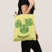 Gemüsesorten von Funny Brussels Cartoon Tasche (Von Nahem)