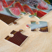 Gemüsestand Grenada Karibik. Puzzle (Seite)