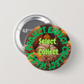 Gemüsesymbol-Abzeichen - Auswahl des Projektdesign Button (Vorne & Hinten)