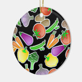 Gemüsetapete Keramikornament (Links)