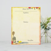 Gemüseutensilien für die Rezeptur (Stehend Vorderseite)