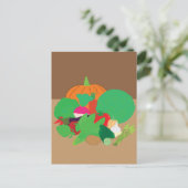 Gemüsevariationen_Haufen Postkarte (Stehend Vorderseite)
