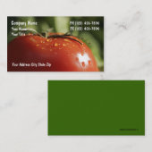 GemüseVisitenkarten Visitenkarte (Vorne/Hinten)