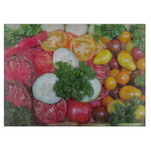 Gemüsezuschnitt Schneidebrett