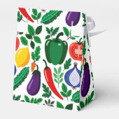 Gemüsmuster Geschenkschachtel (Rückseite)