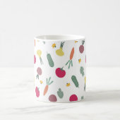 Gemüster Muster Kaffeetasse (Mittel)