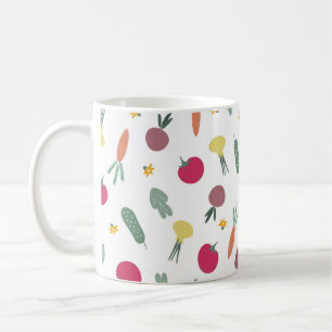Gemüster Muster Kaffeetasse