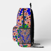 Gemustert Bedruckter Rucksack (Rechts)