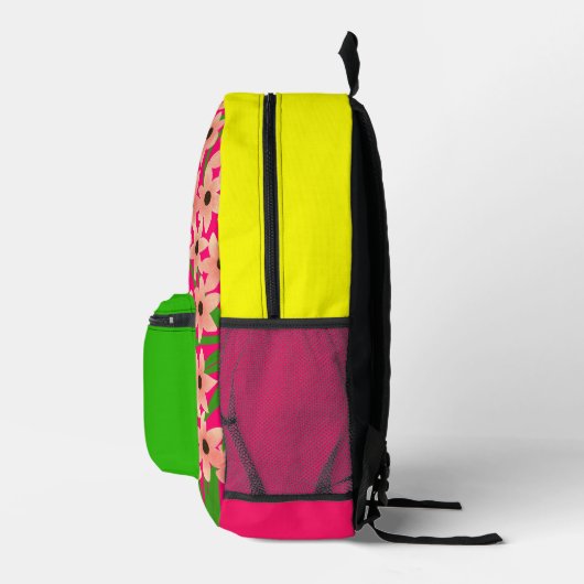 Gemustert Bedruckter Rucksack (Rechts)