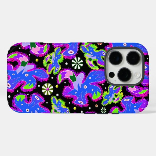 Gemustert Case-Mate iPhone Hülle (Rückseite (Horizontal))