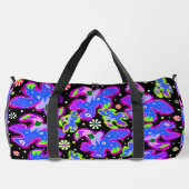 Gemustert Duffle Bag (Rückseite)