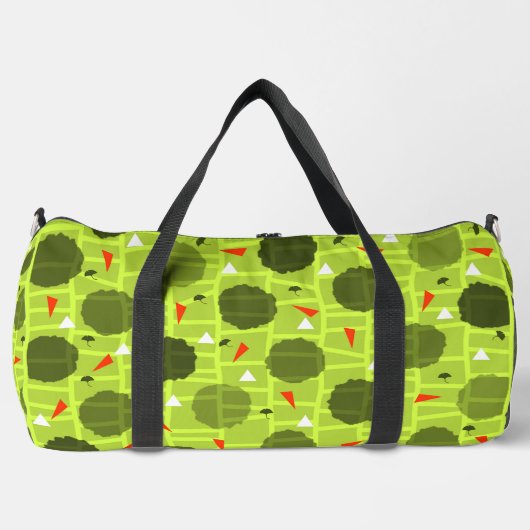 Gemustert Duffle Bag (Vorderseite)