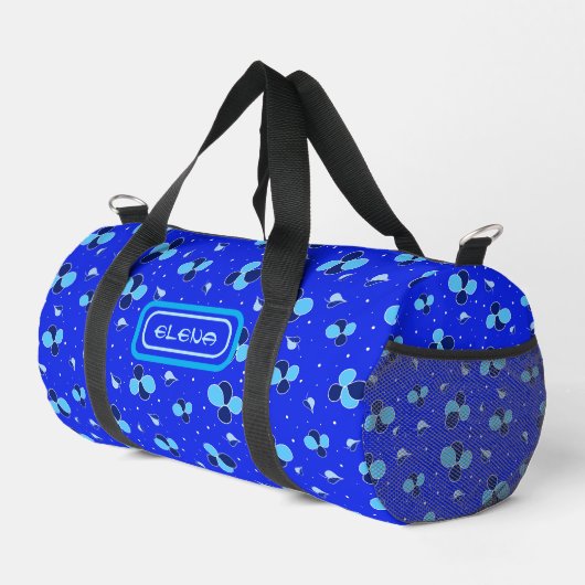 Gemustert Duffle Bag (Rechte Ecke)