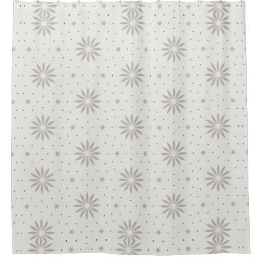 Gemustert Duschvorhang (Vorderseite)