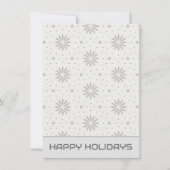 Gemustert Feiertagskarte (Vorderseite)