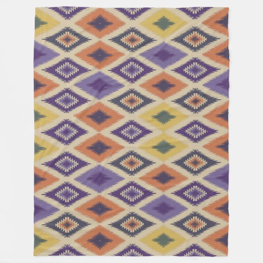 Gemustert Fleece Blanket (Vorderseite)