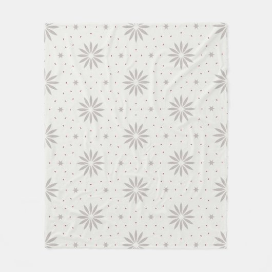 Gemustert Fleecedecke (Vorderseite)