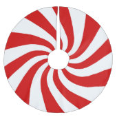 gemustert gebürsteter Polyesterspinnrock Polyester Weihnachtsbaumdecke (Vorderseite)