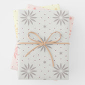 Gemustert Geschenkpapier Set (Beispiel)