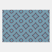 Gemustert Geschenkpapier Set (Vorderseite)