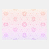 Gemustert Geschenkpapier Set (Vorderseite 2)