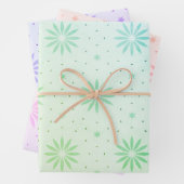 Gemustert Geschenkpapier Set (Beispiel)