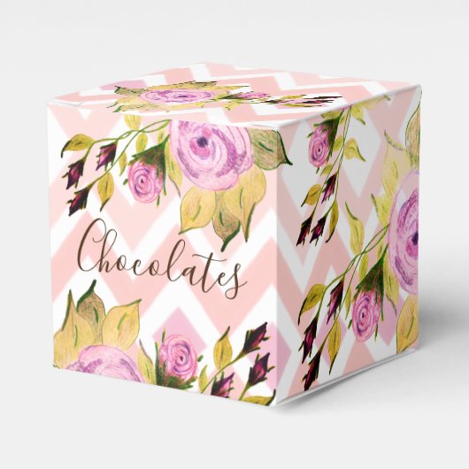 Gemustert Geschenkschachtel (Vorderseite)