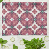 Gemustert Geschirrtuch (Gefaltet)