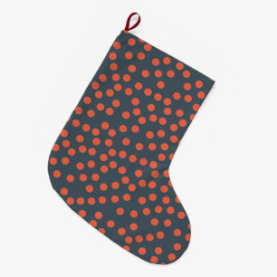 gemustert großer weihnachtsstrumpf