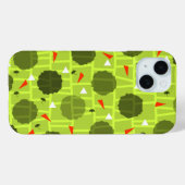 Gemustert grün Case-Mate iPhone hülle (Rückseite (Horizontal))