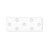 Gemustert Gummistempel (Prägung)