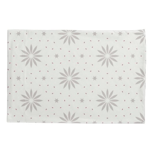 Gemustert Kissenbezug (Rückseite-Links)