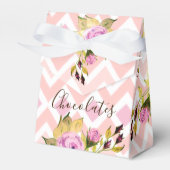 Gemustert mit Rosa Geschenkschachtel (Vorderseite)