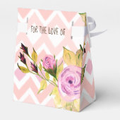 Gemustert mit Rosa Geschenkschachtel (Rückseite)